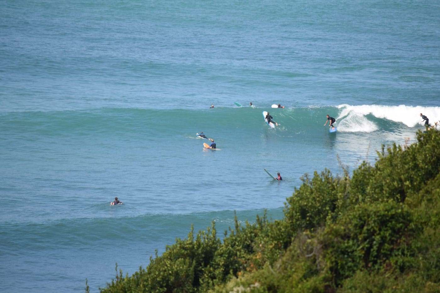 laftinea surf spot basque country