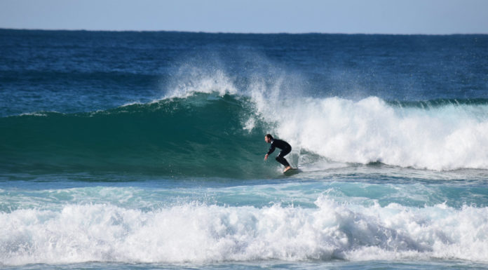 You fly to Lisbon. But where are you going to surf? Tonel beach 2