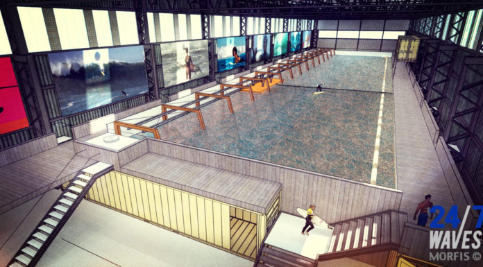 First European indoor wavepool SurfPoel 1