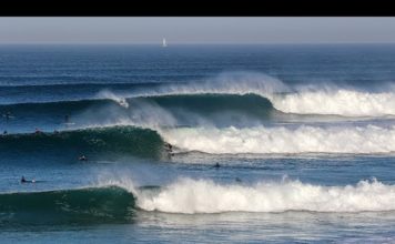 Hossegor on fire. September 27.