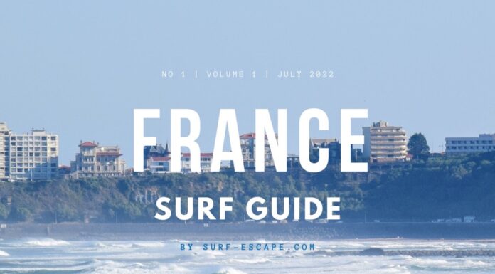 New Surf Guide to France Cover France Surf Guide
