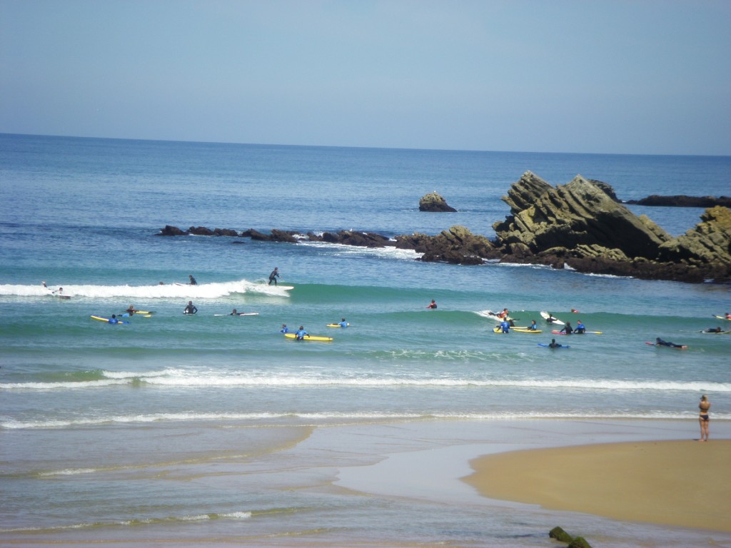 biarritz surfing