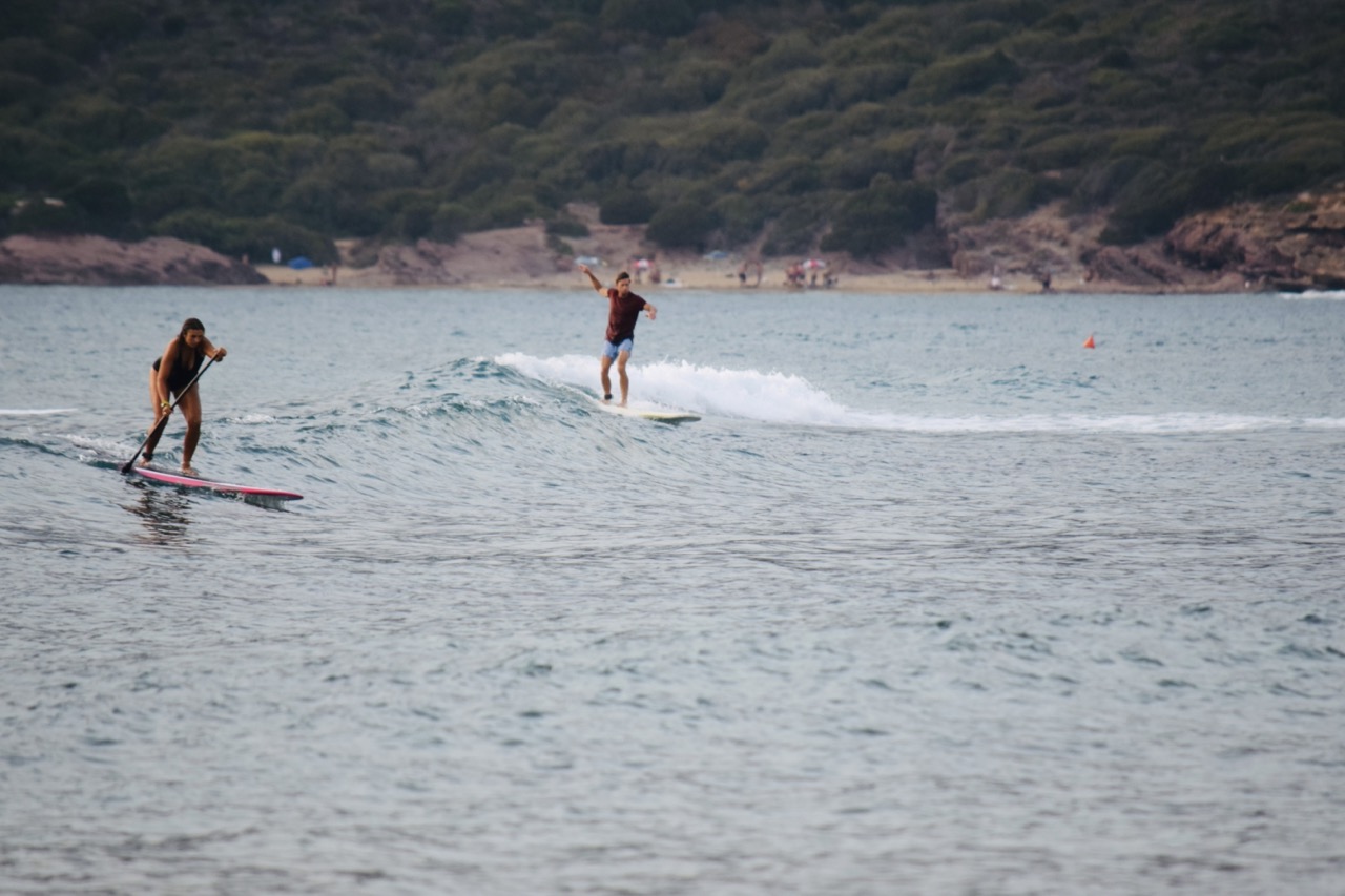 surfing sardinia porto ferro