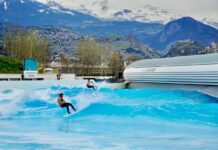 Alaïa Bay: A Surfing Experience in the Swiss Alps alaia bay switzerland