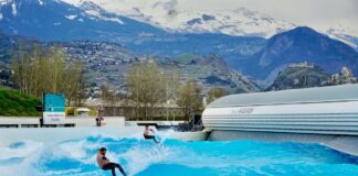 Alaïa Bay: A Surfing Experience in the Swiss Alps alaia bay switzerland