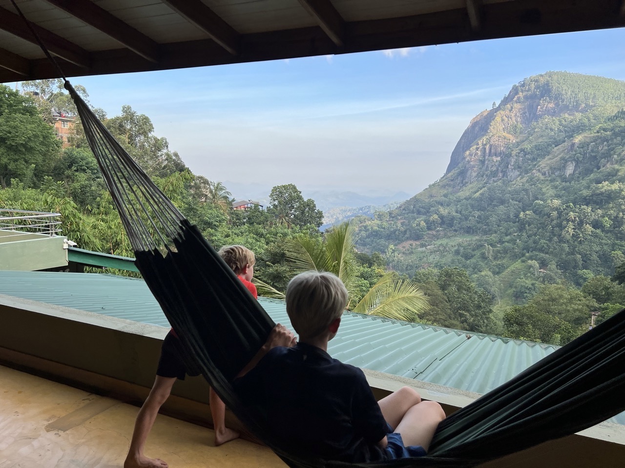 zion view hotel with view on ella rock