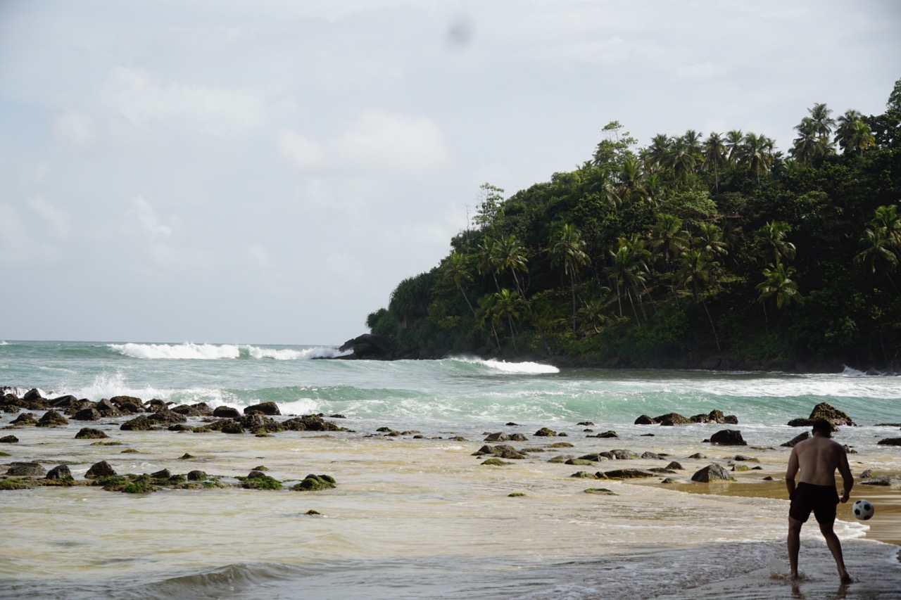 Mirissa surfing