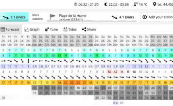 How to read Windguru to know when it’s good to surf? windguru biscarosse