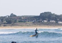 Sheltered Surf Spots in South Finistère (Brittany) with strong west swells and winds brittany surf 2