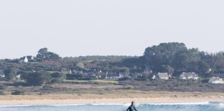 Sheltered Surf Spots in South Finistère (Brittany) with strong west swells and winds brittany surf 2