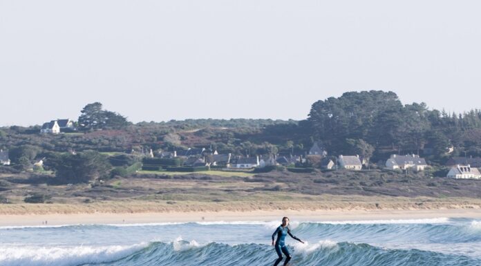 Sheltered Surf Spots in South Finistère (Brittany) with strong west swells and winds brittany surf 2