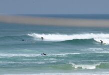One of those surf trips that ends with a golden Glow Penon Seignosse