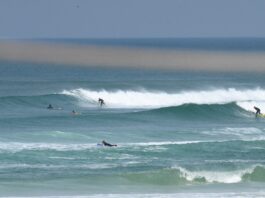 One of those surf trips that ends with a golden Glow Penon Seignosse