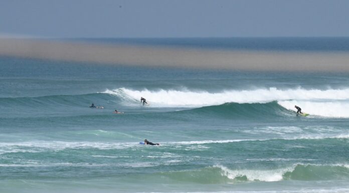 One of those surf trips that ends with a golden Glow Penon Seignosse