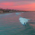surfing in california