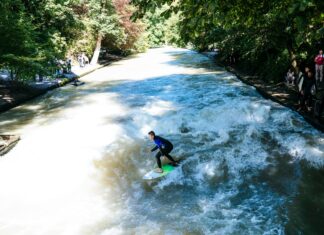 The Eisbach Wave in Munich has vanished. What happened, and when will it return? eisbach wave