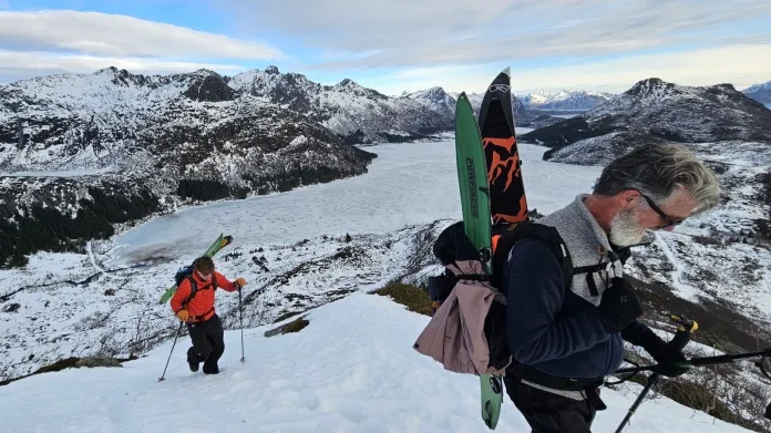 splitboarding lofoten