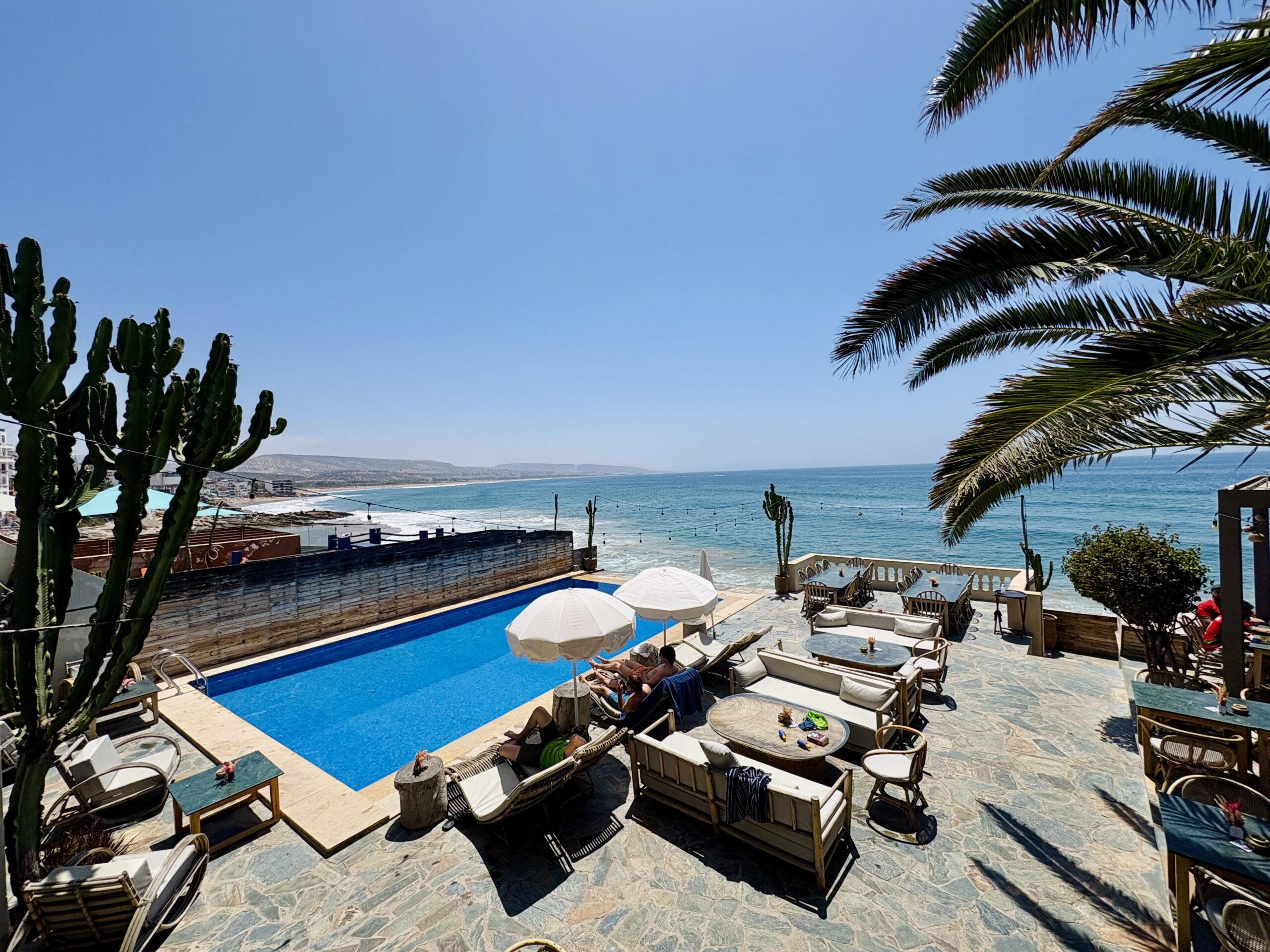 Dfrost swimming pool overlooking Taghazout